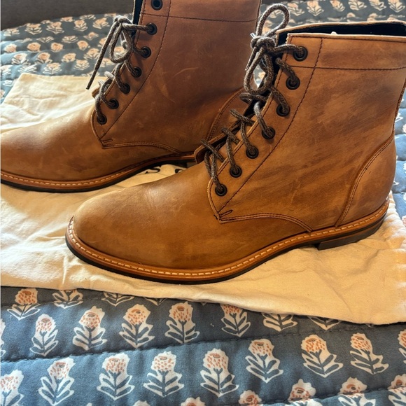 🤎 Nisolo Andrés All Weather Boot – Tobacco Leather – Men’s 8 and 9 (NWOB) - Picture 7 of 15